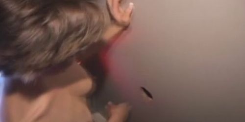 Desperate Housewife Sucking Off Stranger At Glory Hole