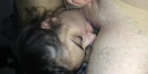 Amateur Teen Sucks An Uncut Dick