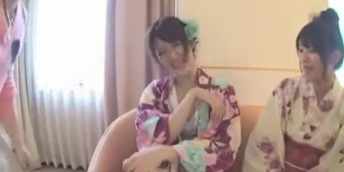 Incredible Japanese whore Saki Kozakura, Minami Sasaki, Miku (Risa Chigasaki)