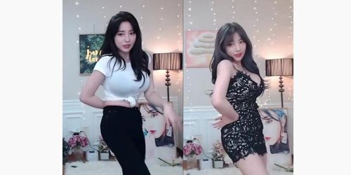 Korean BJ Jeehyeoun Double Dance