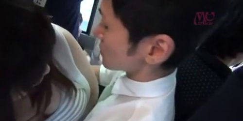 sweet street girl sucking in train