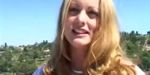 Blonde Stormy Daniels Does Some Serious Fucking
