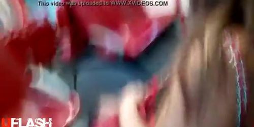 girl with cum on hair