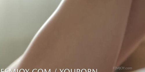 Big natural breasts and craving pussy