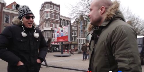 Plowed dutch hooker cum