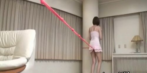 Cheeky cute babe with big tits rope part4