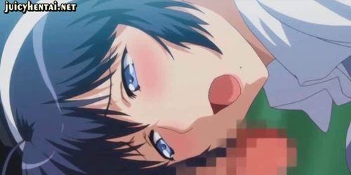 Hentai girl gets nipples sucked