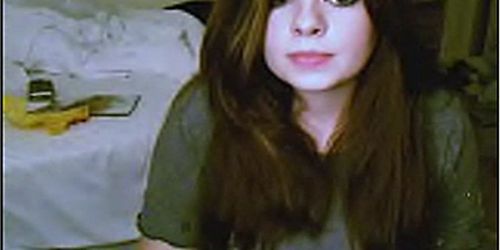 teen strip on webcam
