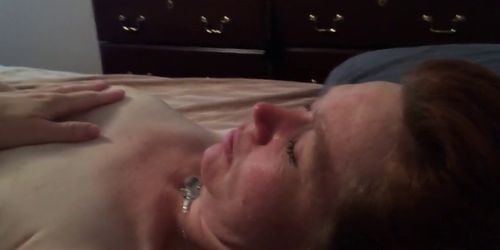 Naked Spread Eagle and Masturbating with my Vibrator