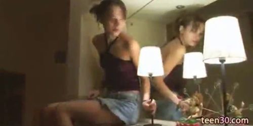 Playing cards and having oral sex