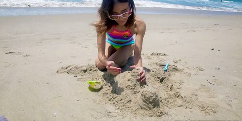 Jasmine Cartoon Beach - Jasmine Grey - Petite Beach Babe Gets Boned - Exxxtra Small 1080 -  Tnaflix.com