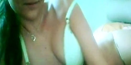 Meisje (sarah) opgenomen op webcam