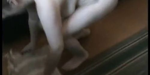 Brunette milf nude at home teasing on webcam - video 1