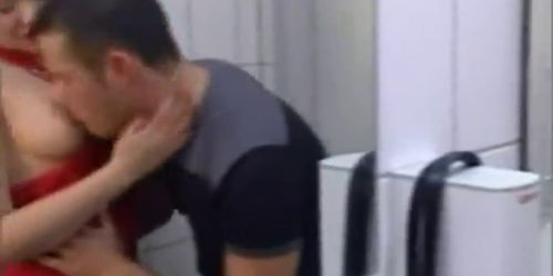 Public Bathroom Fuck And Swallow