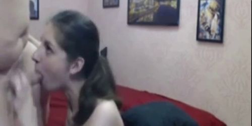 Lucky Chubby Guy Fucking A Sexy Petite Teen (Gotta Love Lucky)