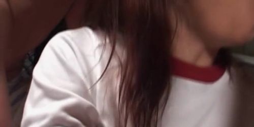 Teen asian sex doll gets mouth and cunt fucked in 3some