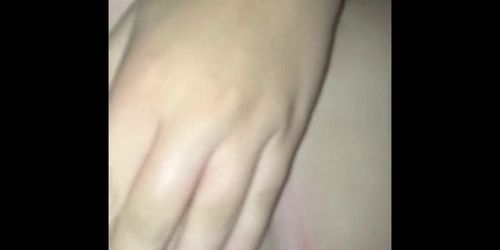 Young Teen Fucking her Tight Virgin Pussy with a Hairs Brush