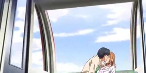 Hentai sex on a Ferris wheel