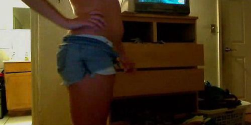 teen stripping on webcam