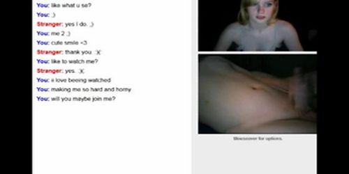 Horny teen on Omegle - Tnaflix.com