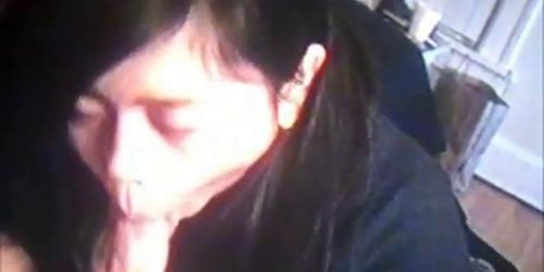 Amateur Asian Gf Sucks Dick