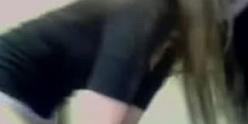 My 18yrs old girfriend very nasty on webcam