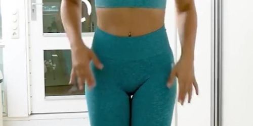 Fitgirl nochtlii legging try-out 