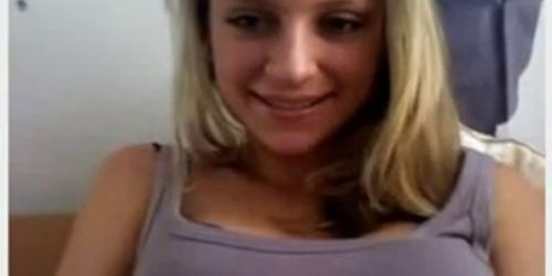 Blonde Girl And Her Pussy