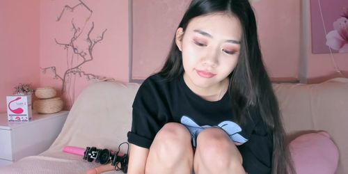School girl Ayajanae live show after break class