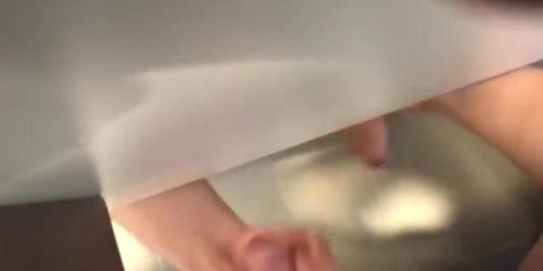 Nothing like finding a big fat uncut dick understall