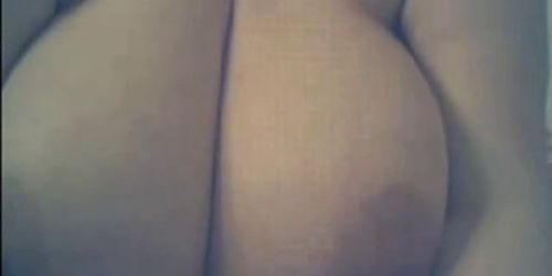 Crazy huge boobs on webcam chat - video 3