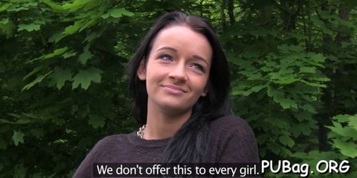 Public agent is in love with sex - video 1
