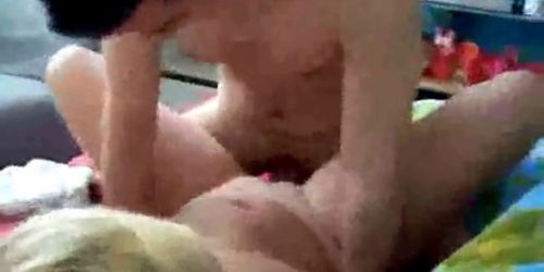 Spreads her wide for a cock ride - video 3