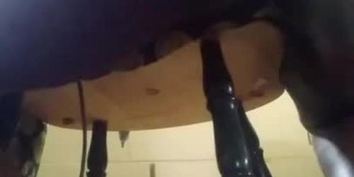 Humping my chair with a house full 