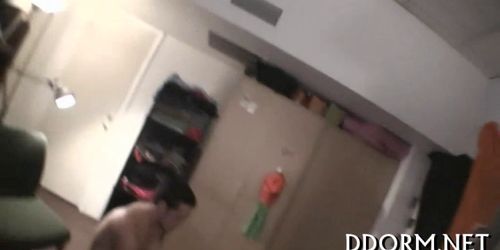 Winsome and racy college party - video 40