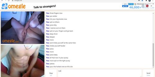 Hot submissive big boobs teen on omegle (Part 2) don