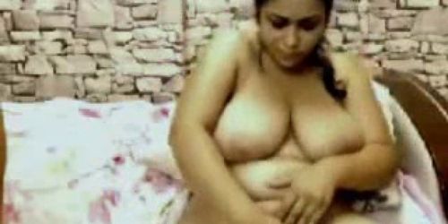 Hot Latina girlfriend with huge tits fucks her bf