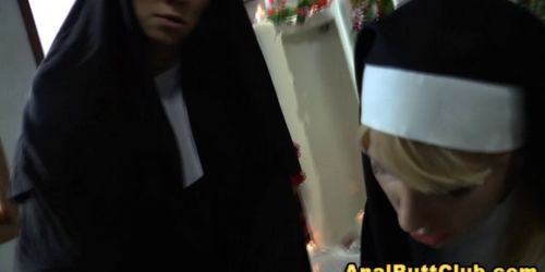 Ass dildo nun cleanse sin