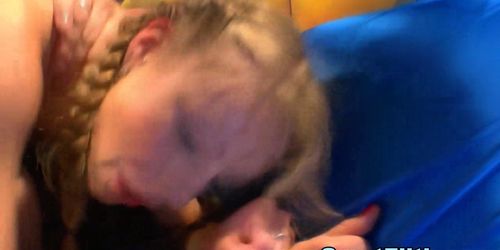 Dp german whore swallows