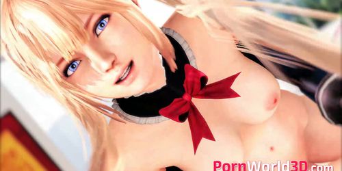 3D Cute Marie Rose Gets Wild Fucks