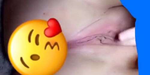 Cute Thick White Teen Playing and Cumming Homemade