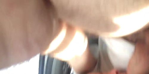 neighbor wife sucking big cock till cum on car after I found her at youfuck.fun