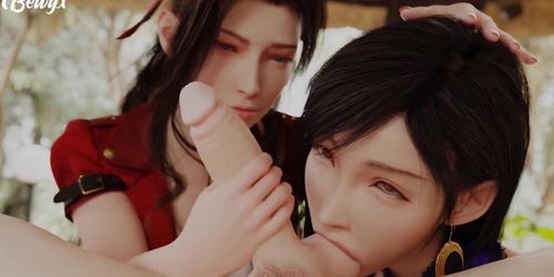 Final Fantasy VII Remake - Hot Tifa Lockhart And Aerith - Part 5