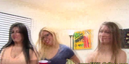 Real college teen sluts strip naked