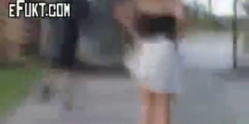 Funny  Girls Get Clothes Torn off in Public
