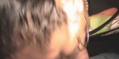 Dirty Latina Crack Addicted Street Whore Sucking Dick POV