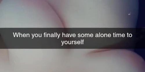 Chubby Girls gets naughty for Snapchat