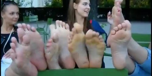 Russian Girls - They Are Tickling You By their Toes - Tickle Tickle