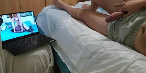 Cumming (Almost) Hands Free Watching A Masturbation Video from TeenyGinger (TeenyGinger )