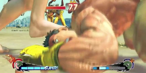 Ryu vs Poison Ballbusting 1